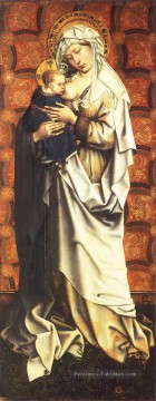 Vierge à l’enfant Robert Campin Peinture à l'huile